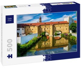 Lais Puzzle - Die Stadtbrille von Amberg in der Oberpfalz, Bayern - 500 Teile