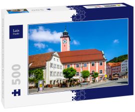 Lais Puzzle - Kirche und Marktplatz in Eichstaett, Bayern, Deutschland - 500 Teile