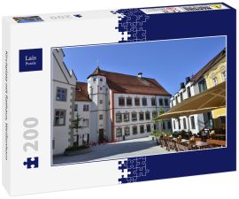 Lais Puzzle - Kirchplatz mit Rathaus, Weißenhorn - 200 Teile