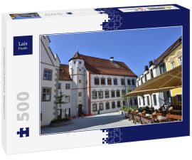 Lais Puzzle - Kirchplatz mit Rathaus, Weißenhorn - 500 Teile