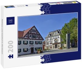 Lais Puzzle - Rathaus und Gasthof in Illertissen - 200 Teile