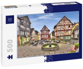 Lais Puzzle - Häuserensemble am Kornmarkt in Wetzlar, Hessen - 500 Teile