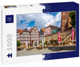Lais Puzzle - Marienkirche und Marktplatz, Homberg Efze, Deutschland - 1.000 Teile