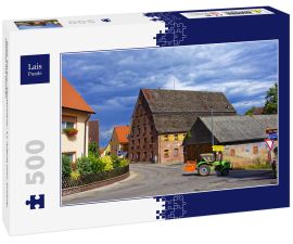 Lais Puzzle - Spalt, Bayern / Deutschland - 14. August 2019: Schöner Himmel mit Wolken - 500 Teile