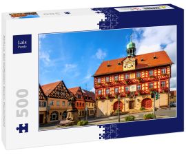 Lais Puzzle - Rathaus, Bad Staffelstein, Bayern, Deutschland - 500 Teile