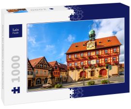 Lais Puzzle - Rathaus, Bad Staffelstein, Bayern, Deutschland - 1.000 Teile