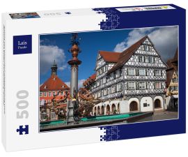 Lais Puzzle - ansicht von schorndorf mittelalterliche stadt deutschland baden württemberg remstal - 500 Teile