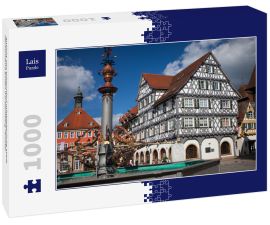 Lais Puzzle - ansicht von schorndorf mittelalterliche stadt deutschland baden württemberg remstal - 1.000 Teile