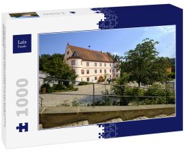 Lais Puzzle - Schloss und Schlosspark Trabelsdorf, Gemeinde Lisberg, Landkreis Bamberg, Oberfranken, Franken, Bayern, Deutschland - 1.000 Teile