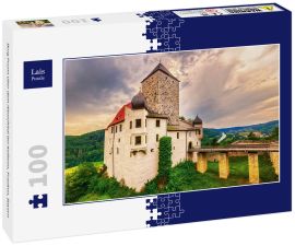 Lais Puzzle - Burg Prunn über dem Altmühltal bei Kelheim, Franken, Bayern - 100 Teile
