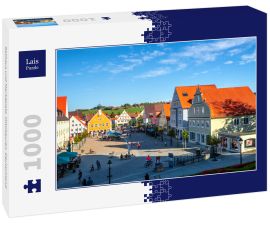 Lais Puzzle - Rathaus und Marktplatz, Ottobeuren, Deutschland - 1.000 Teile