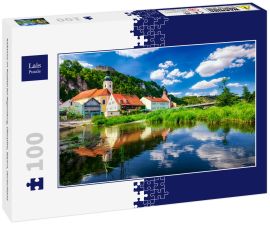 Lais Puzzle - Kallmünz im Naabtal bei Regensburg, Oberpfalz, Bayern, Deutschland - 100 Teile
