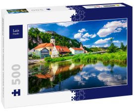 Lais Puzzle - Kallmünz im Naabtal bei Regensburg, Oberpfalz, Bayern, Deutschland - 500 Teile