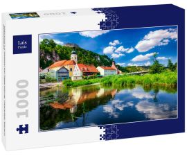 Lais Puzzle - Kallmünz im Naabtal bei Regensburg, Oberpfalz, Bayern, Deutschland - 1.000 Teile