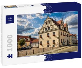 Lais Puzzle - niemegk, deutschland - altstadt mit altem rathaus - 1.000 Teile