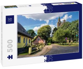 Lais Puzzle - fehrbellin, deutschland - idylle mit der alten stadtkirche - 500 Teile