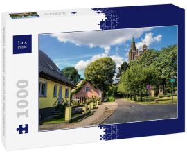 Lais Puzzle - fehrbellin, deutschland - idylle mit der alten stadtkirche - 1.000 Teile