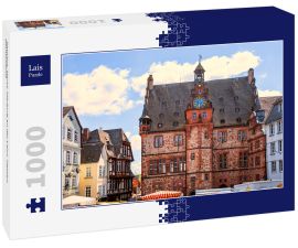 Lais Puzzle - Rathaus, Markt, Marburg an der Lahn, Hessen, Deutschland - 1.000 Teile