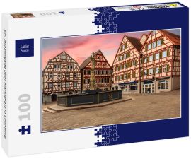 Lais Puzzle - Ein Spaziergang über Marktplatz in Leonberg - 100 Teile