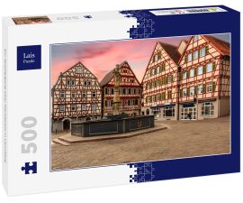 Lais Puzzle - Ein Spaziergang über Marktplatz in Leonberg - 500 Teile