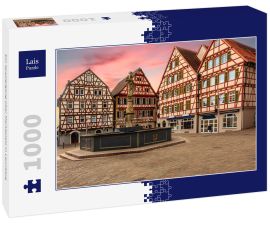 Lais Puzzle - Ein Spaziergang über Marktplatz in Leonberg - 1.000 Teile