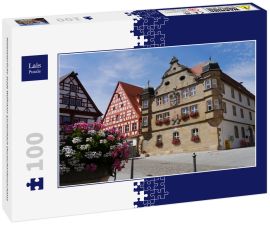 Lais Puzzle - Mittelalterliche Stadt Wolframs-Eschenbach Deutschordensschloss - 100 Teile