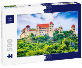 Lais Puzzle - Burg Harburg im Nördlinger Ries über der Wörnitz, Schwaben, Bayern, Deutschland - 500 Teile
