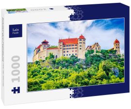 Lais Puzzle - Burg Harburg im Nördlinger Ries über der Wörnitz, Schwaben, Bayern, Deutschland - 1.000 Teile