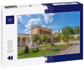 Lais Puzzle - Arkadenbau und Kurgarten in Bad Kissingen, Bayern, Deutschland - 500 Teile