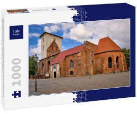 Lais Puzzle - Denkmalschütze Ruine: die teilrenovierte evangelische Stadtpfarrkirche St. Marien in Wriezen - 1.000 Teile