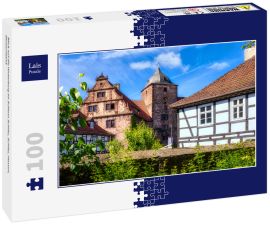 Lais Puzzle - Blick auf die Hinterburg im Schloss Schlitz, Schlitz, Hessen, Deutschland - 100 Teile