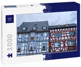 Lais Puzzle - Alte historische Fachwerkhäuser in der Altstadt von Bad Camberg/Deutschland im Taunus - 1.000 Teile