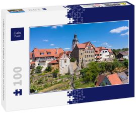 Lais Puzzle - Luftaufnahme einer Drohne, Stadtansicht von Gochsheim - 100 Teile