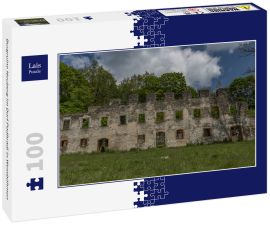Lais Puzzle - Burgruine Neuberg im Dorf Podhradi in Westböhmen - 100 Teile