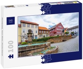 Lais Puzzle - Marktplatz, Tann Rhön, Deutschland - 100 Teile