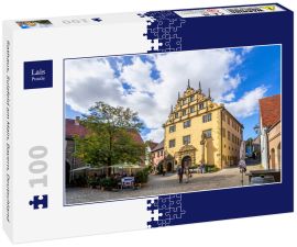 Lais Puzzle - Rathaus, Sulzfeld am Main, Bayern, Deutschland - 100 Teile