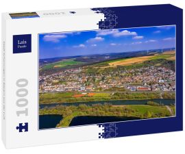 Lais Puzzle - Stadt Schonungen in Bayern aus der Luft - 1.000 Teile
