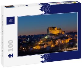 Lais Puzzle - Burg Wolfsegg Bayern zur blauen Stunde - 100 Teile