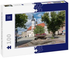 Lais Puzzle - Am Markt Rathaus in Eisenberg Thüringen - 100 Teile