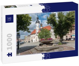 Lais Puzzle - Am Markt Rathaus in Eisenberg Thüringen - 1.000 Teile