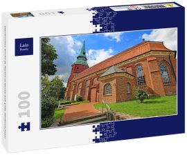 Lais Puzzle - Steinkirchen: Kirche St. Martini et Nicolai (um 1500, Niedersachsen) - 100 Teile
