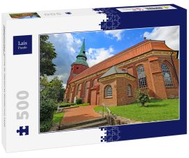 Lais Puzzle - Steinkirchen: Kirche St. Martini et Nicolai (um 1500, Niedersachsen) - 500 Teile