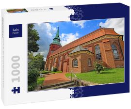 Lais Puzzle - Steinkirchen: Kirche St. Martini et Nicolai (um 1500, Niedersachsen) - 1.000 Teile