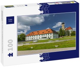 Lais Puzzle - Fürstbischöflisches Schloss und Stadtpfarrkirche St.Martin in Marktoberdorf - 100 Teile