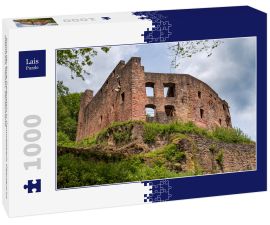 Lais Puzzle - Ruine der Burg Freienstein in Gammelsbach, Oberzent im Odenwald, Hessen, Deutschland - 1.000 Teile