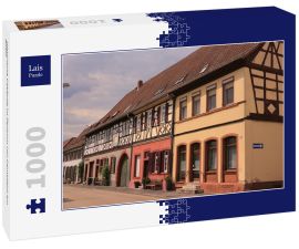 Lais Puzzle - Historische Gebäude im Zentrum von Gernsheim am Rhein - 1.000 Teile