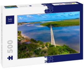 Lais Puzzle - Brücke über den Lagoa do Roteiro - Alagoas Brasilien - 500 Teile