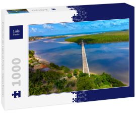 Lais Puzzle - Brücke über den Lagoa do Roteiro - Alagoas Brasilien - 1.000 Teile
