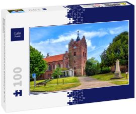 Lais Puzzle - Neogotische Kirche im Storchendorf Linum, Brandenburg an der Havel, Deutschland - 100 Teile