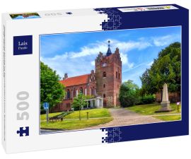 Lais Puzzle - Neogotische Kirche im Storchendorf Linum, Brandenburg an der Havel, Deutschland - 500 Teile